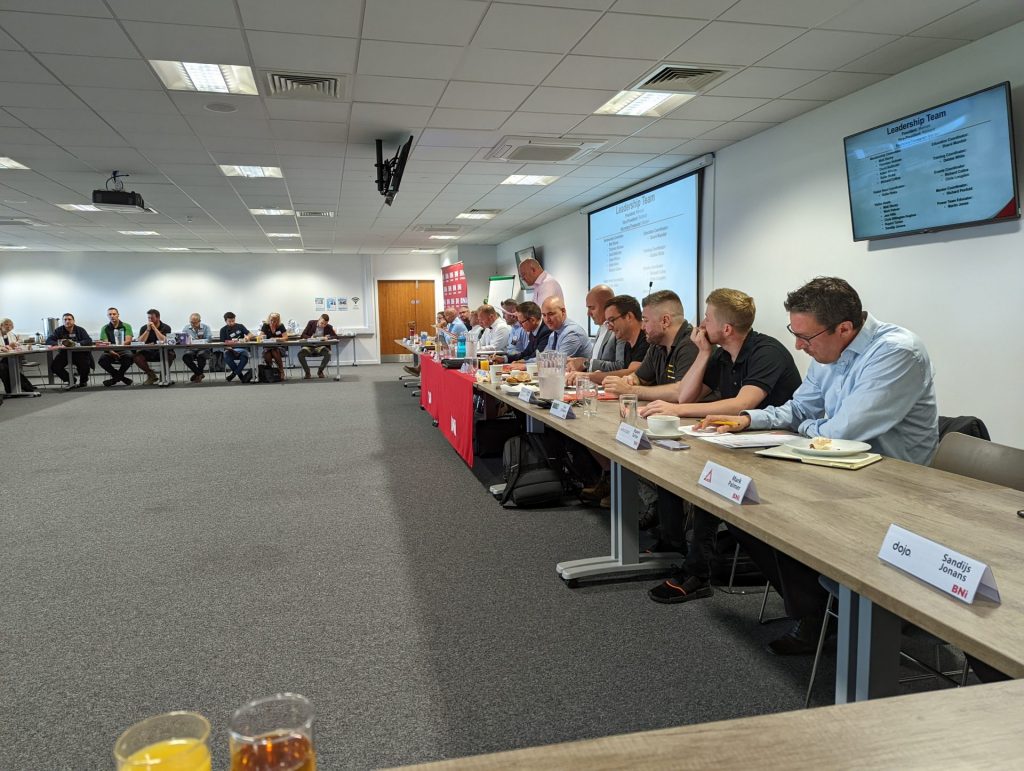 View of a BNI meeting at BNI Synergy Peterborough