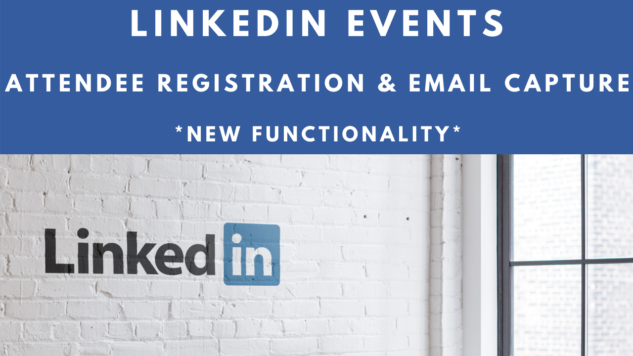 How To Use LinkedIn Events To Grow Your Sales & Email List in [2021]