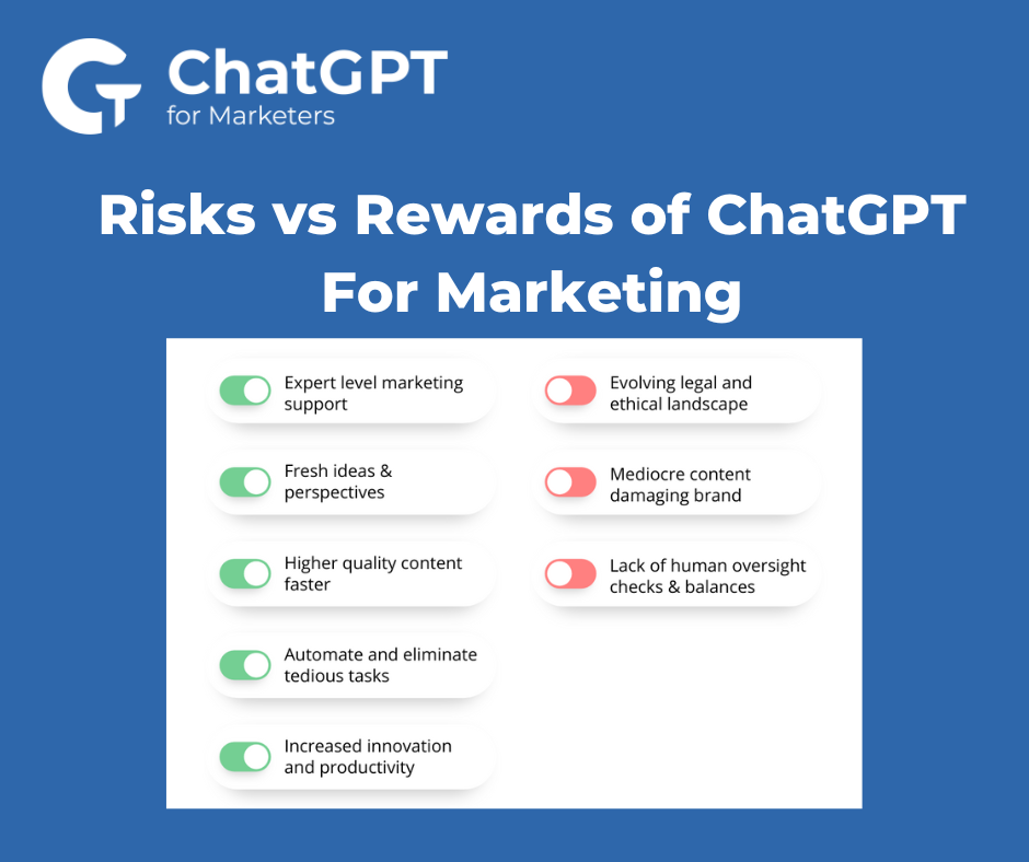 Risks vs Rewards of ChatGPT For Marketing